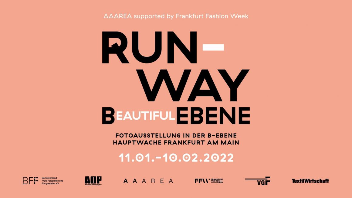Runway Fotoausstellung beim AAAREA Festival Banner