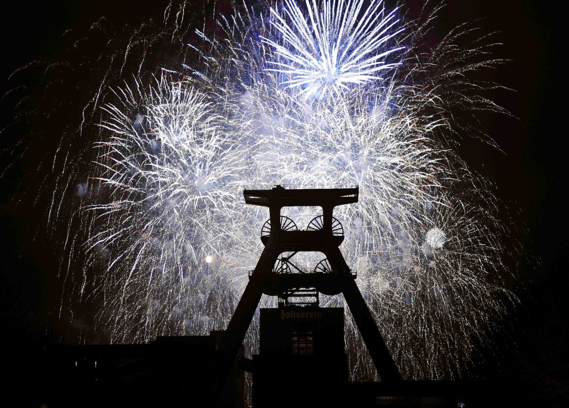 Zeche Zollverein zu Silvester