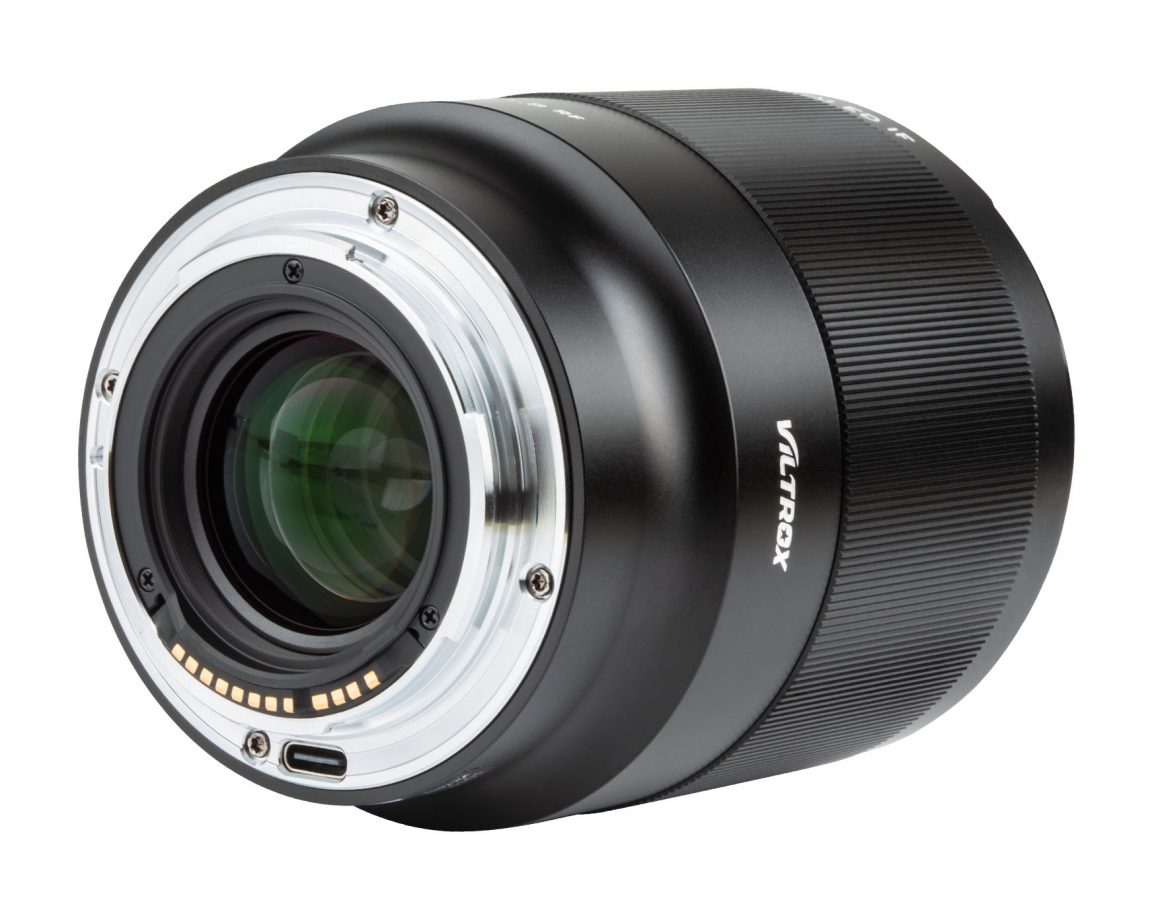 Viltrox AF 85 mm 1.8 RF von hinten