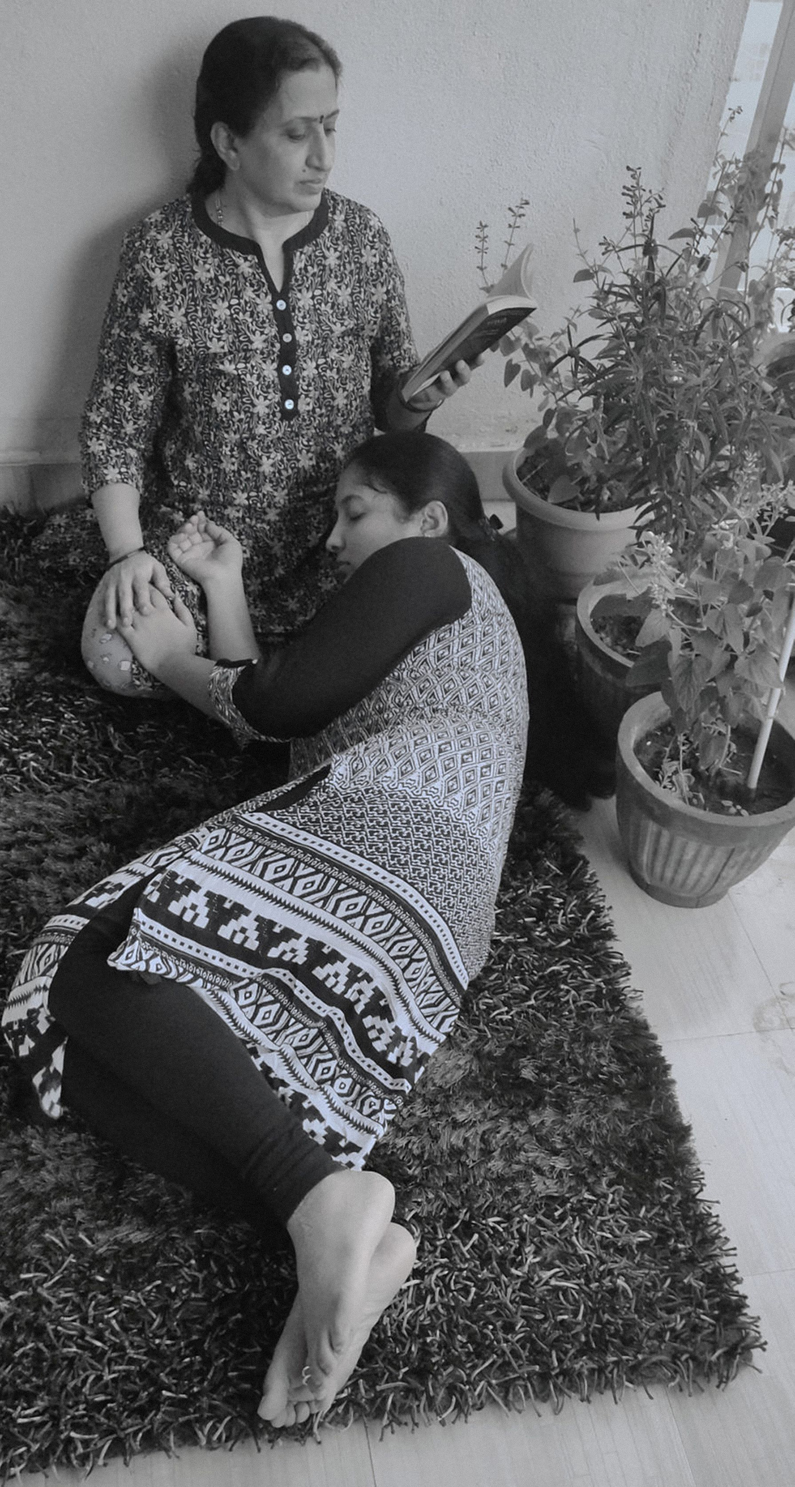 Aadhyaa Aravind Shankar - „Lap of Peace“.