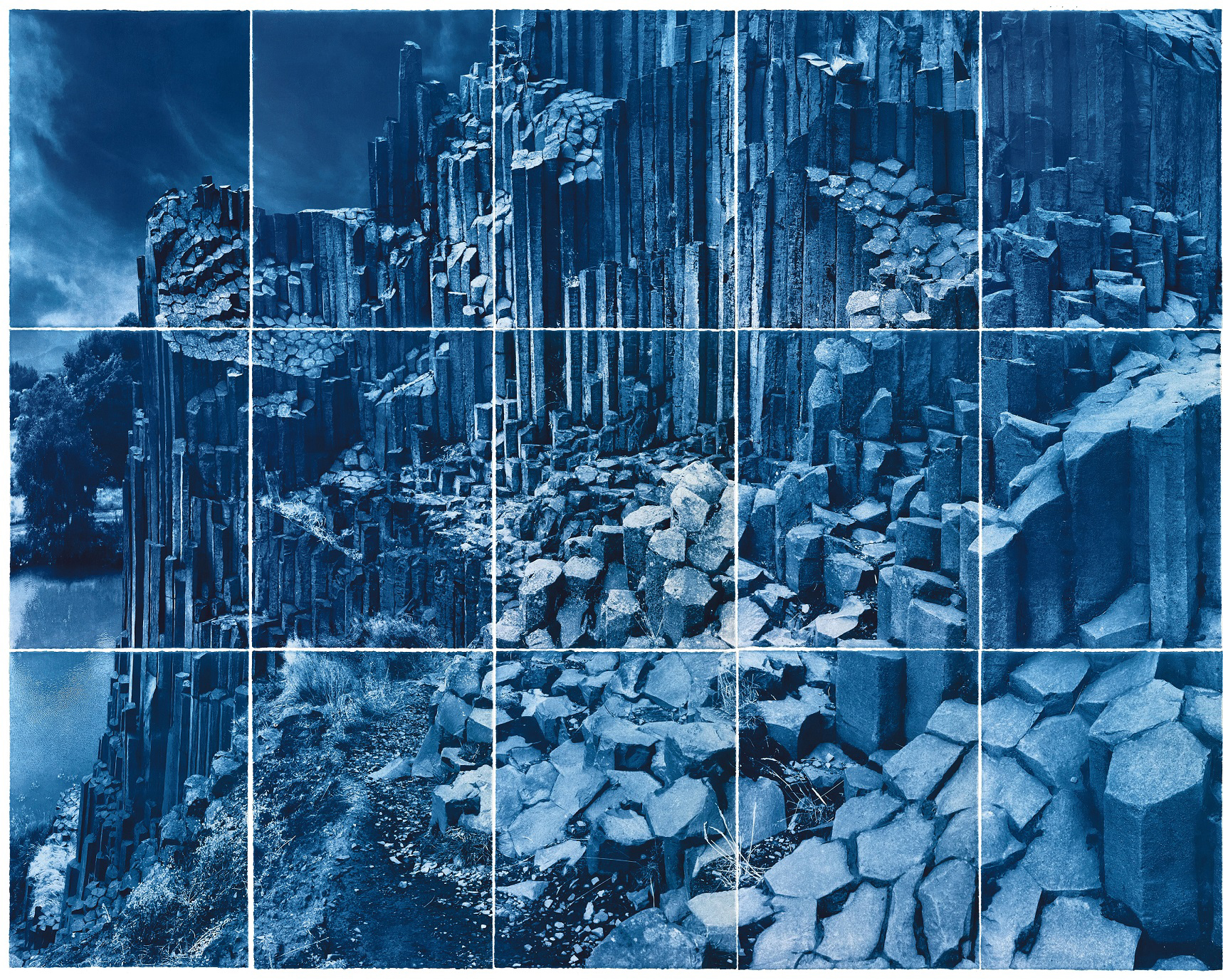 „Blue Links - Cyanotypes - Daniela Keiser“