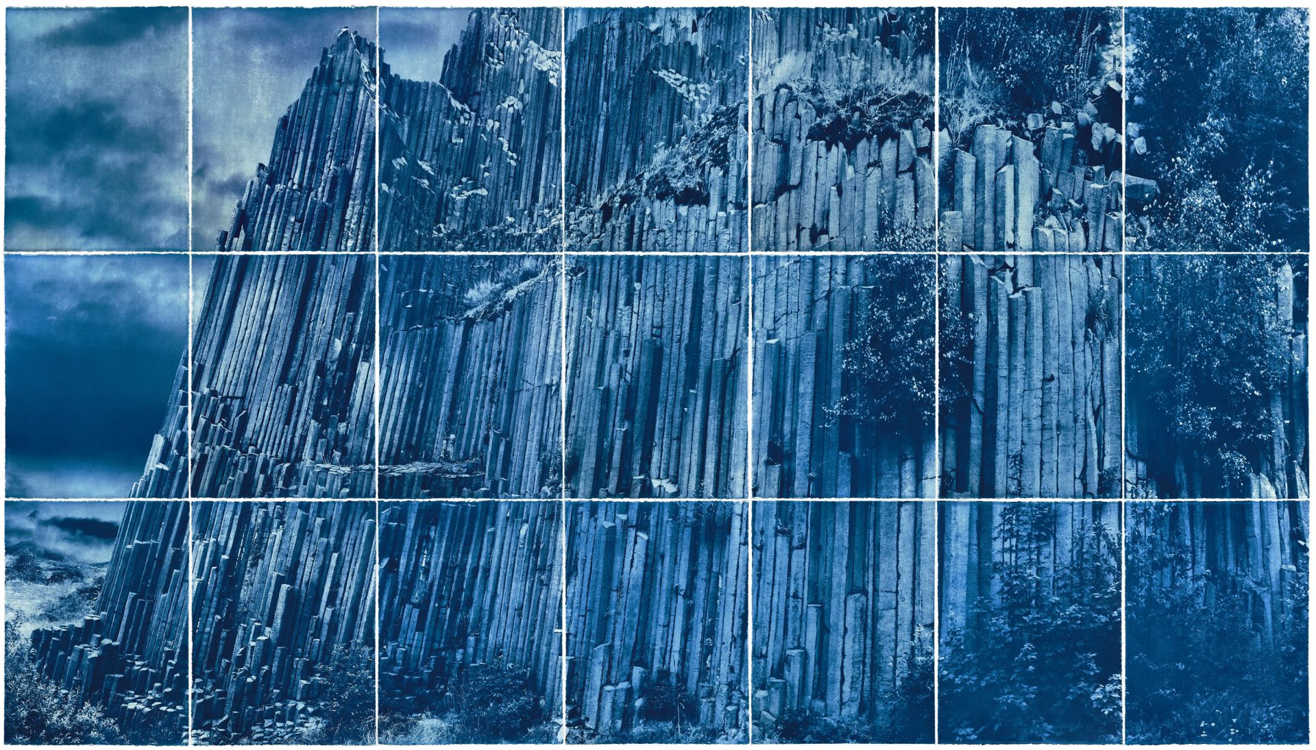 „Blue Links. Cyanotypes. Daniela Keiser“