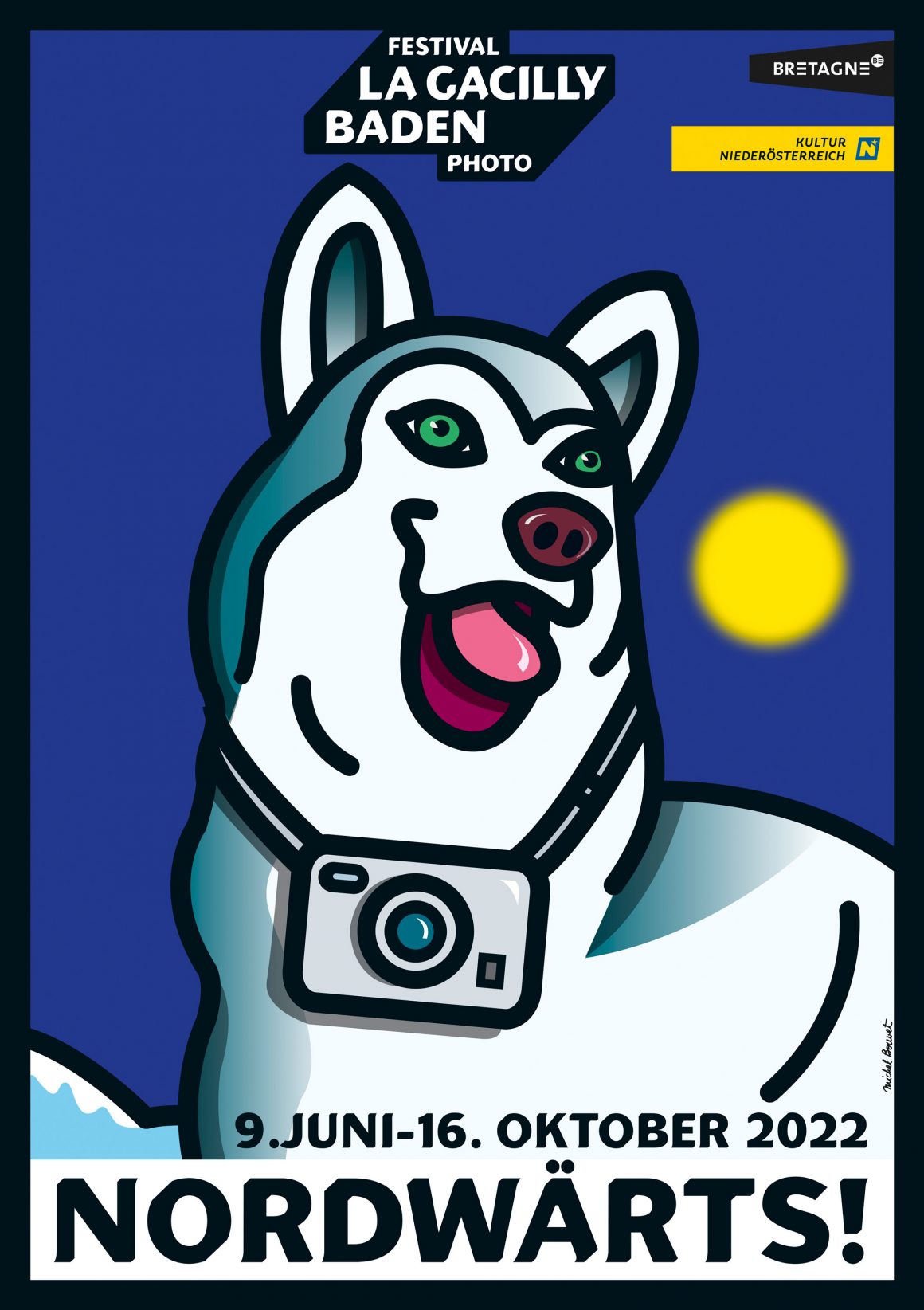 Festival La Gacilly-Baden Photo „NORDWÄRTS!“ Logo