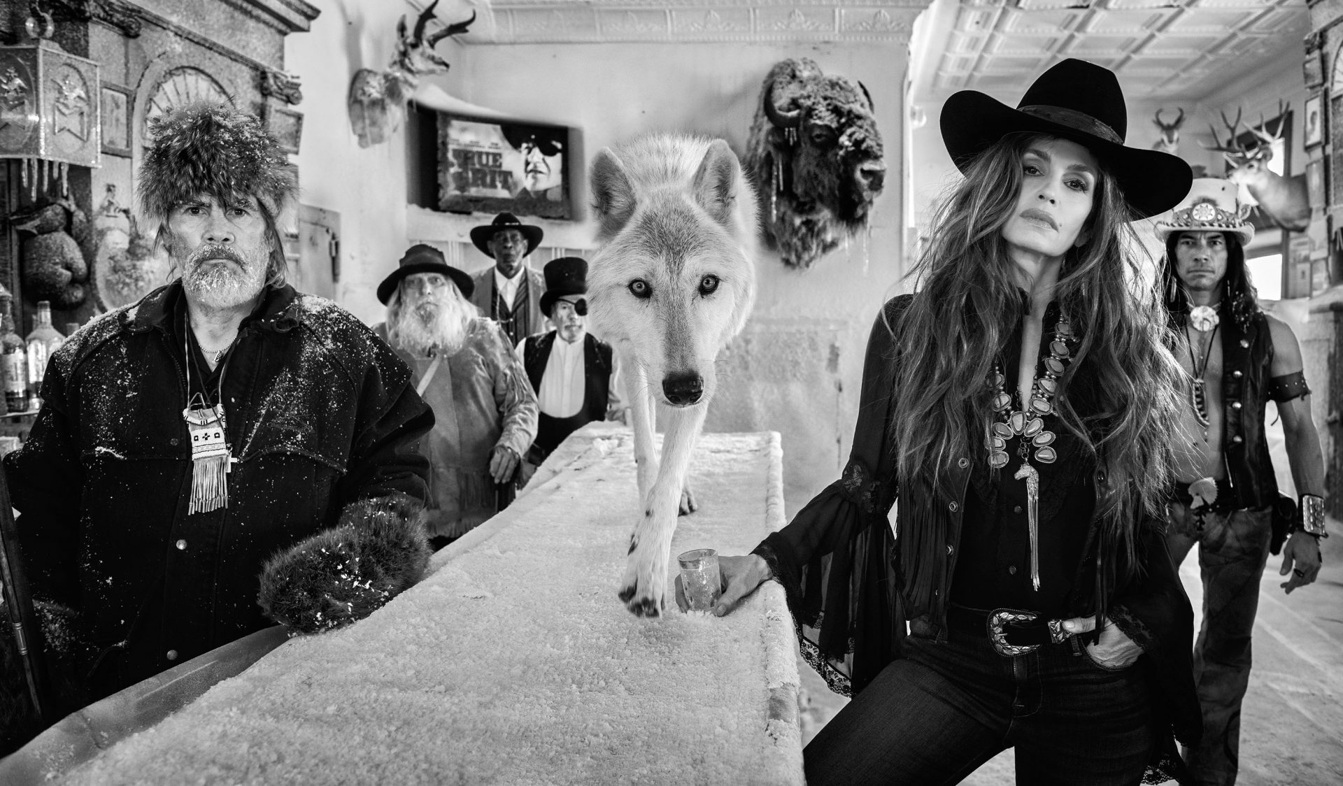 Hostiles, Montana, USA, 2020; Bild: © David Yarrow / Courtesy of CAMERA WORK