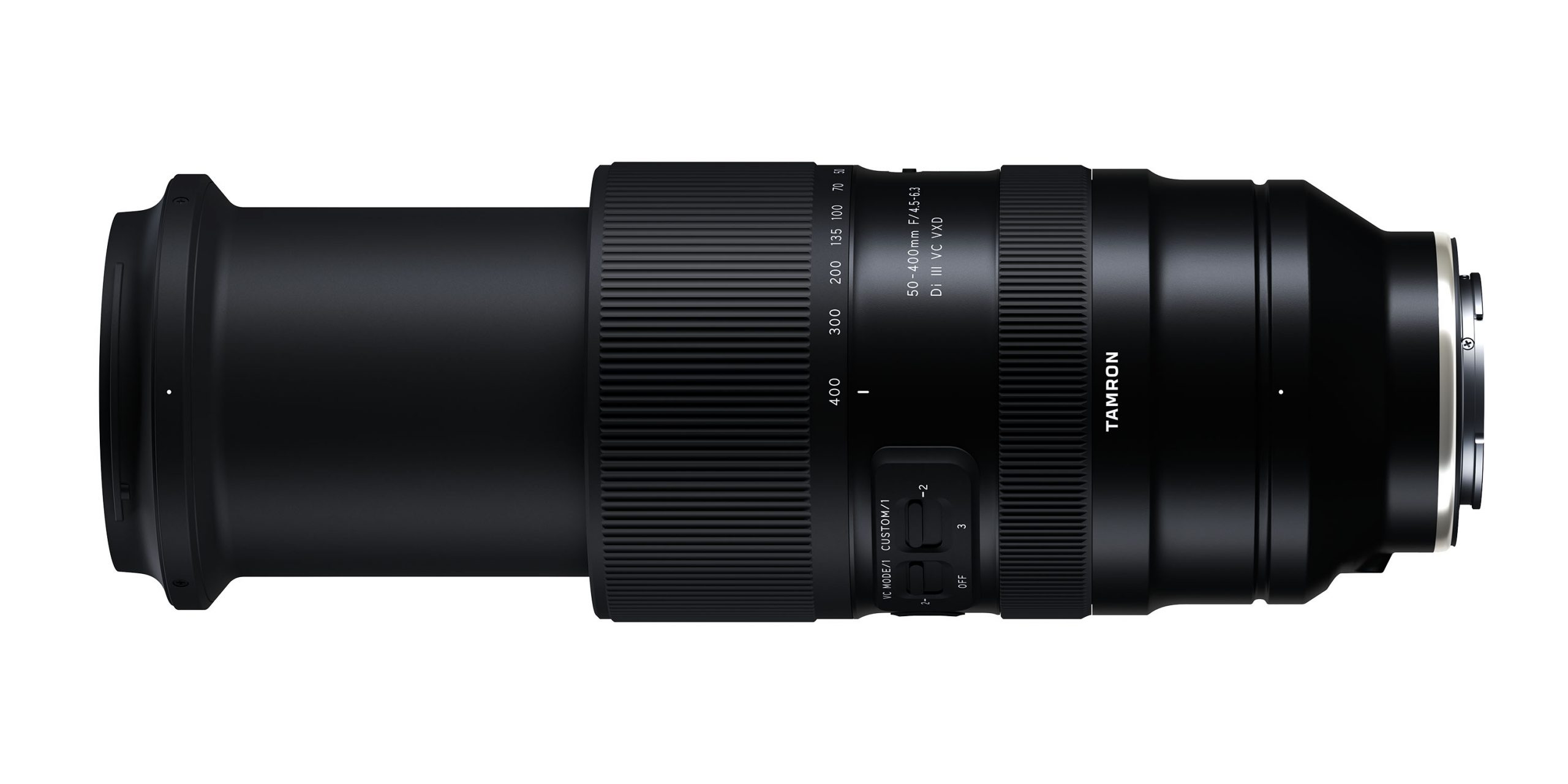Tamron 50-400 mm f/4,5-6,3 Di III VC VXD; Produktbild: Hersteller