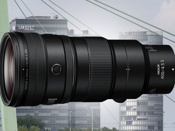 Das Nikkor Z 400 mm f/4,5 VR S im Test. Foto: Thomas Probst; Produktbild: Nikon