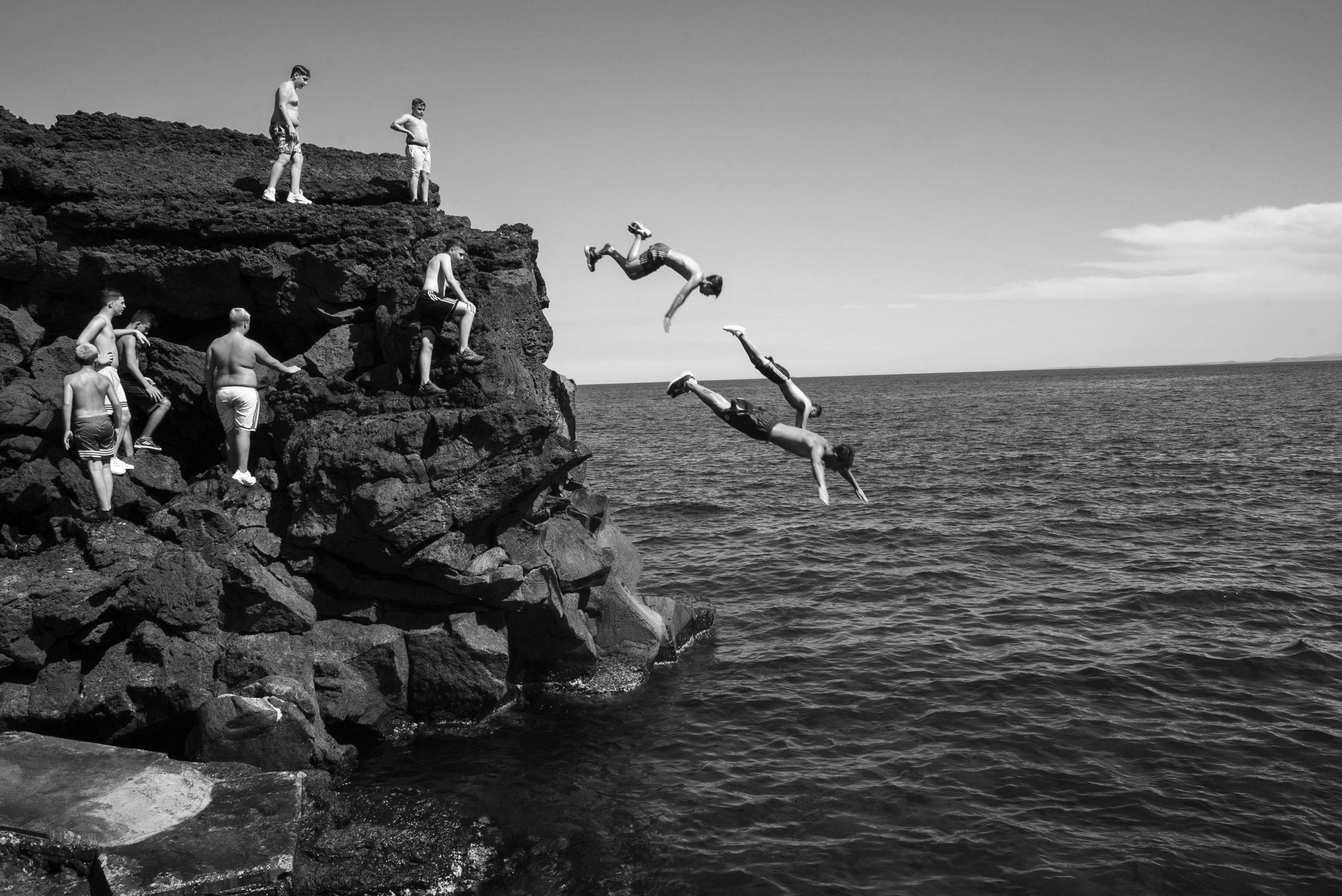 Dreifacher Tauchgang in der "Timba" in San Giovanni Li Cuti. Foto: Daniele Vita / BarTur Photo Award.