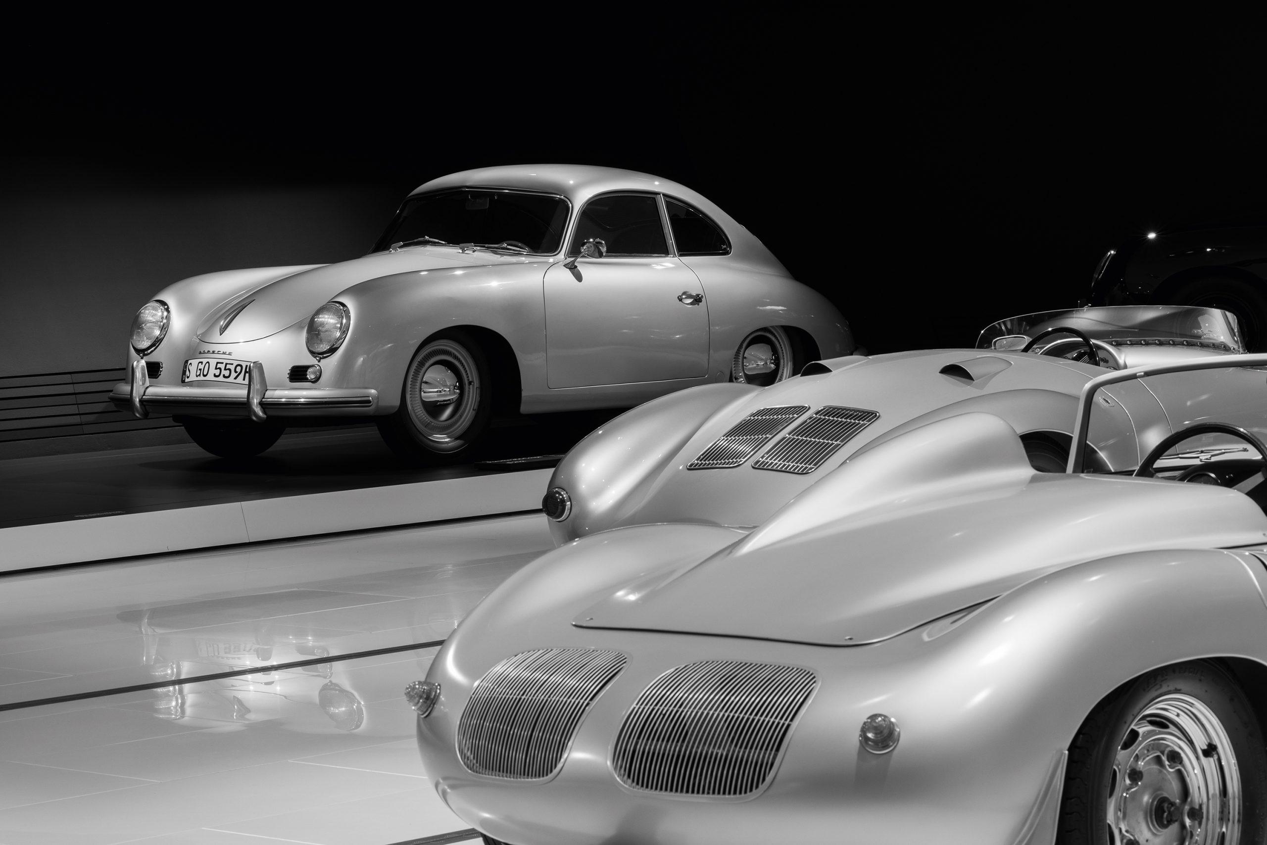 Klassiker: Im Porsche-Museum lassen sich auch echte Automobilikonen ablichten. Hier festgehalten von Workshop-Teilnehmer Niehls Schramm. Bild: Niehls Schramm