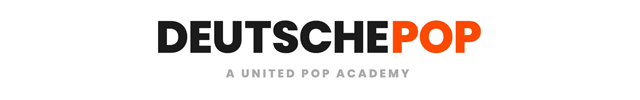 Die Akademie Deutsche Pop bietet Ausbildungen für Musik- und Medienschaffende. Logo: Deutsche Pop