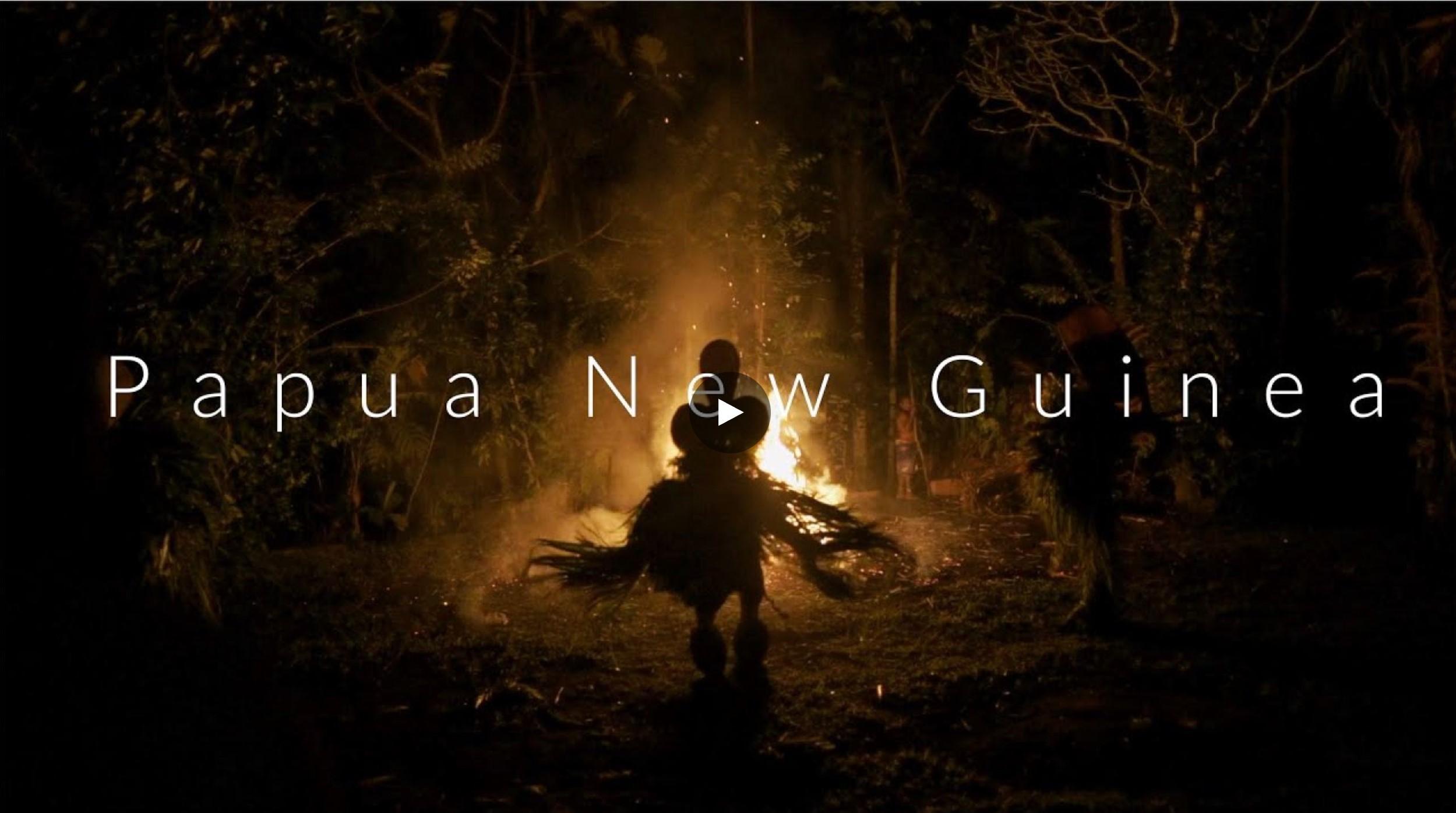 Schönheit von Papua-Neuguinea