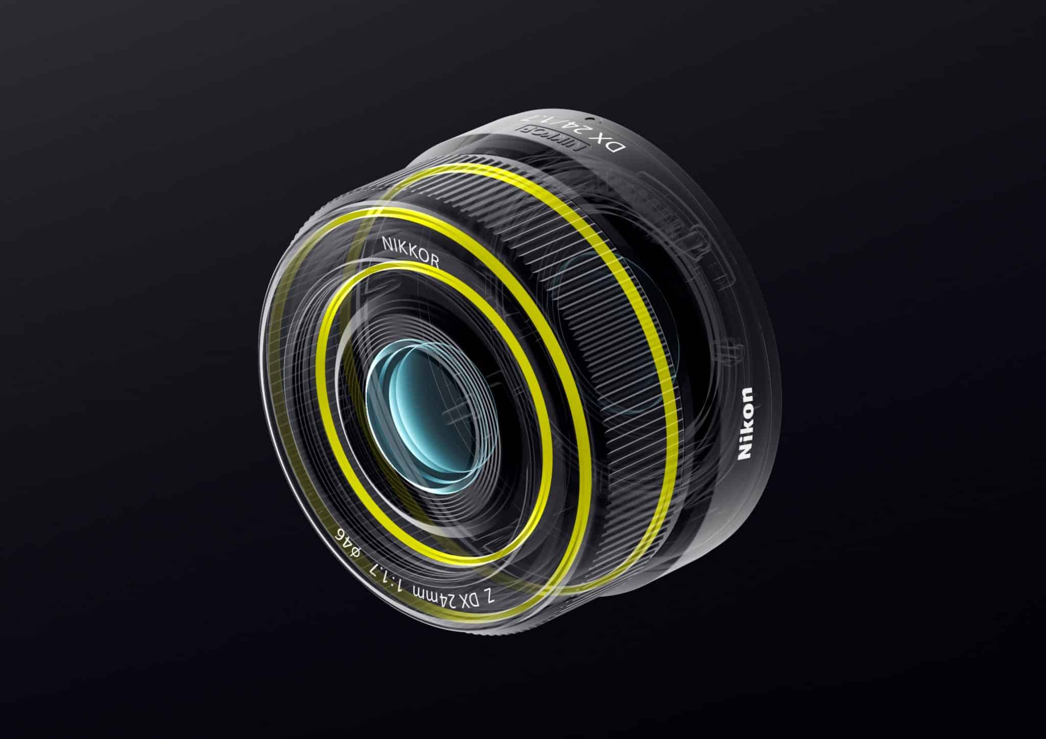 Dichtungen schützen das Objektiv gegen Staub und Wassertropfen.