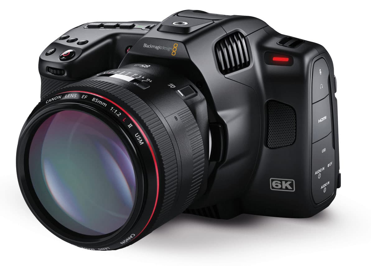 Blackmagic Pocket Cinema 6K G2 von vorne