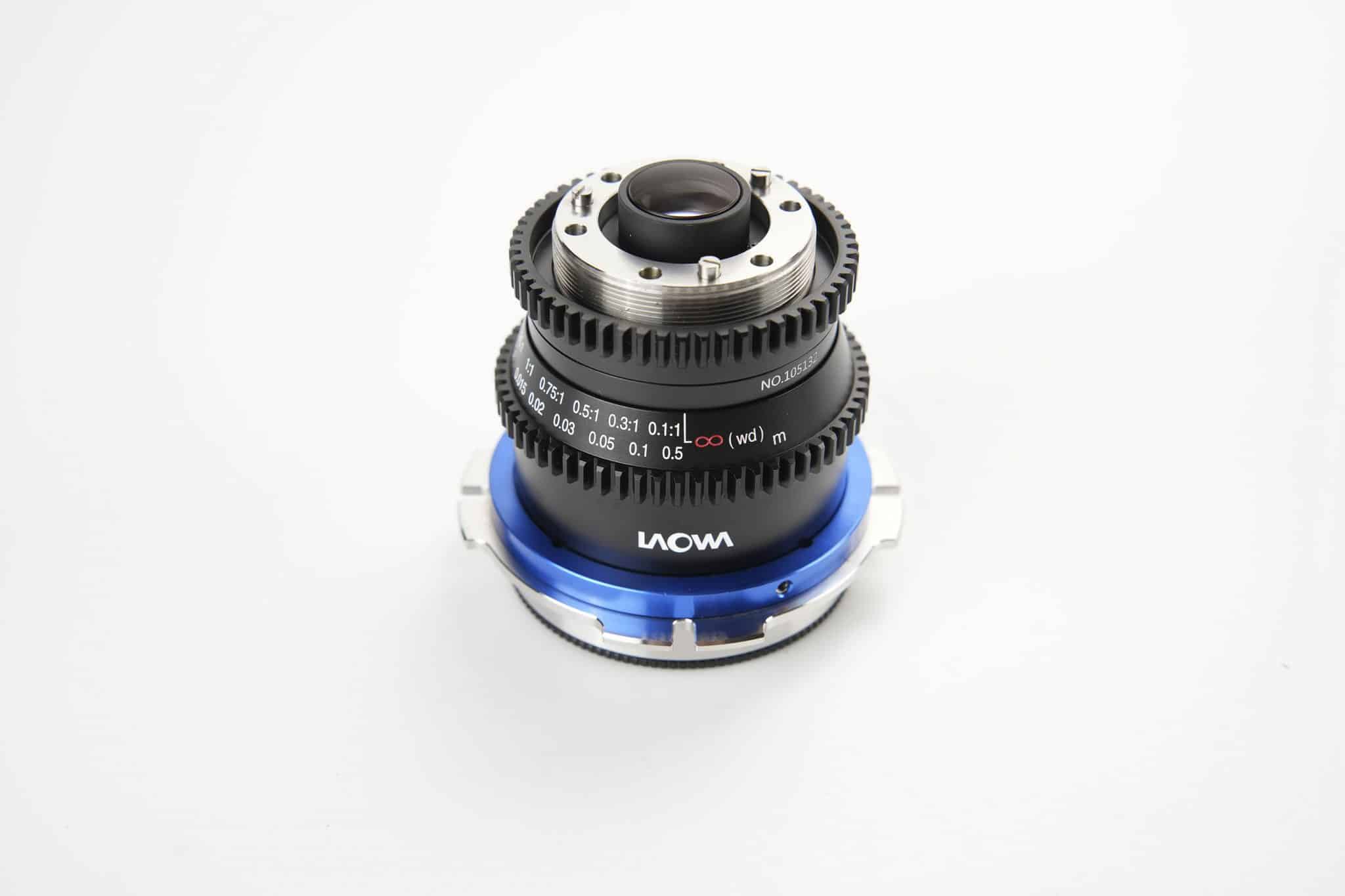 Das LAOWA Pro2be 24mm T8 2X Macro Probe ohne angesetztes Objektivmodul. Bild Foto Brenner