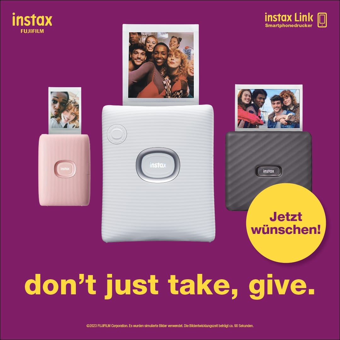 FUJIFILM INSTAX startet große Winterkampagne 2023