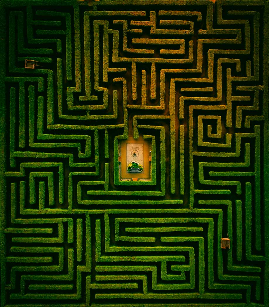 Platz 7: „Verwunschenes Labyrinth“ von Kai Marwig