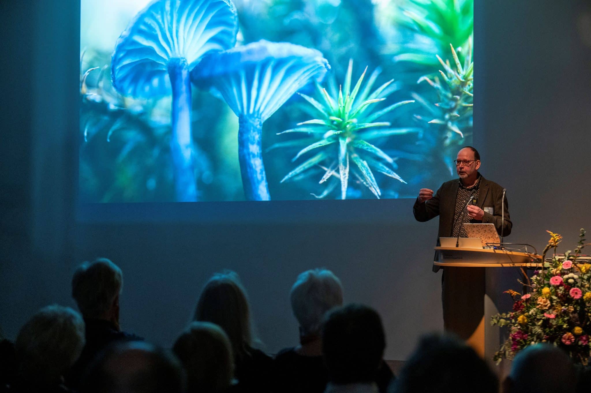 „Jan Vermeer_Pilze“: Präsentierte in seinen faszinierend schönen Bildern die geheimnisvolle Welt der Pilze: Der niederländische Fotograf Jan Vermeer
