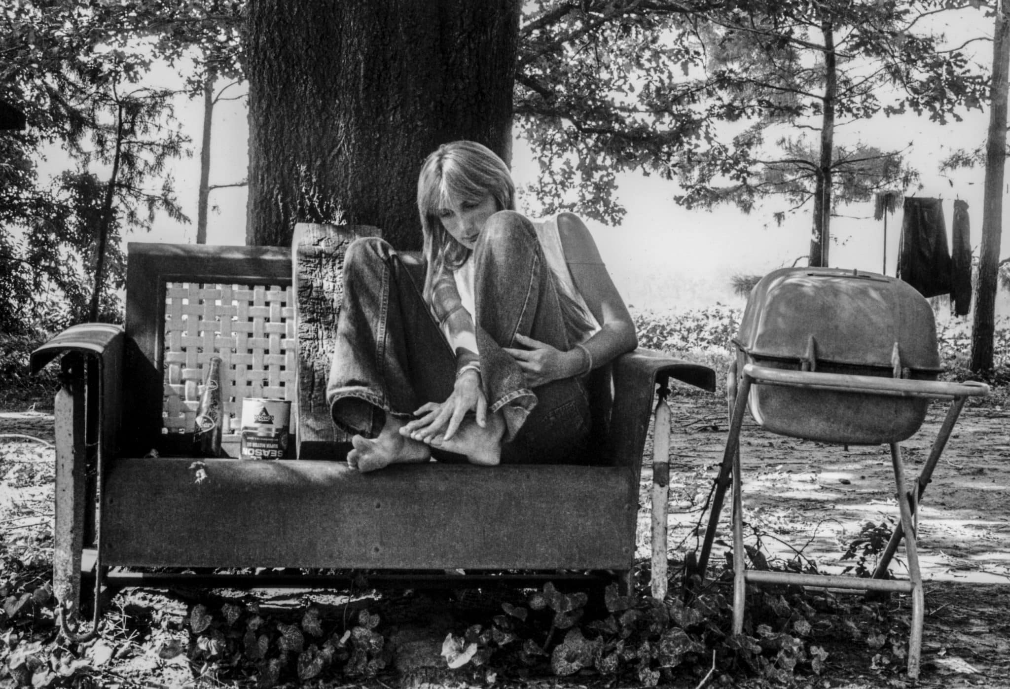 Self-Portrait on Swing at Cully’s, 1979 © Lisa McCord