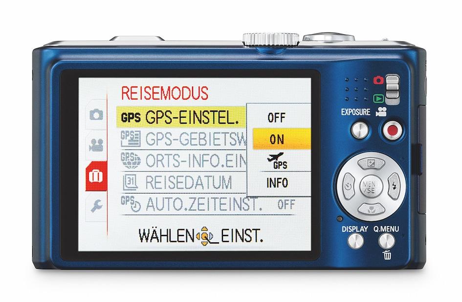 Panasonic Lumix DMC-TZ10 GPS-Modul
