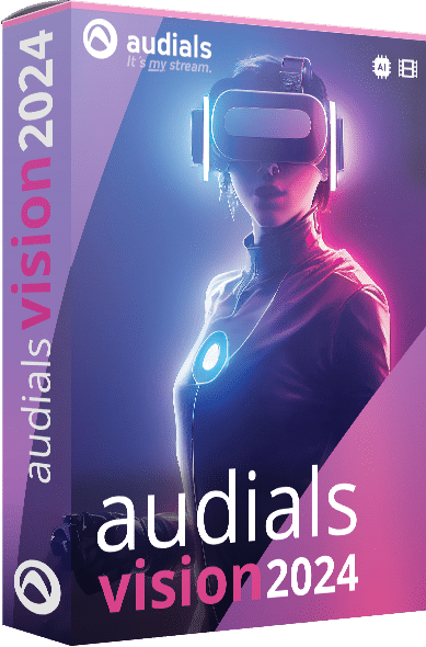 Audials Vision 2024 Packshot