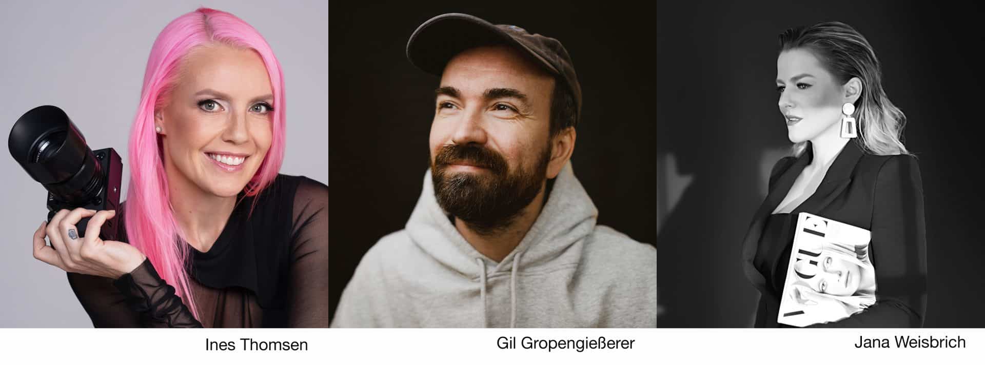 Die Referenten der bpp Eventreihe FOTOGRAFIE IM FOKUS in Augsburg.