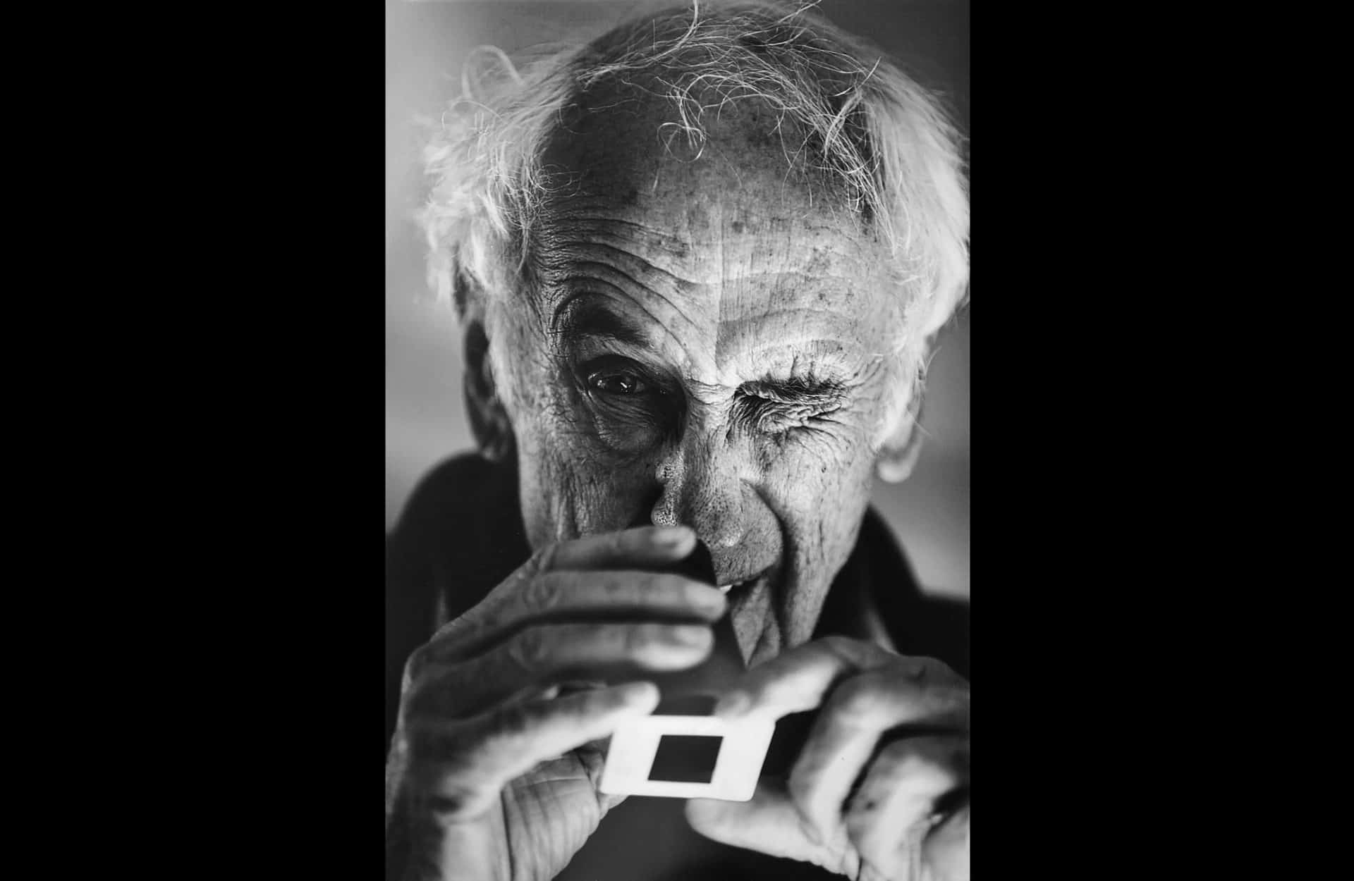 Thomas Hoepker Porträt in seinem Studio, Southampton, NY, USA, 2015 ©Ana Druga Buchkunst Berlin Galerie