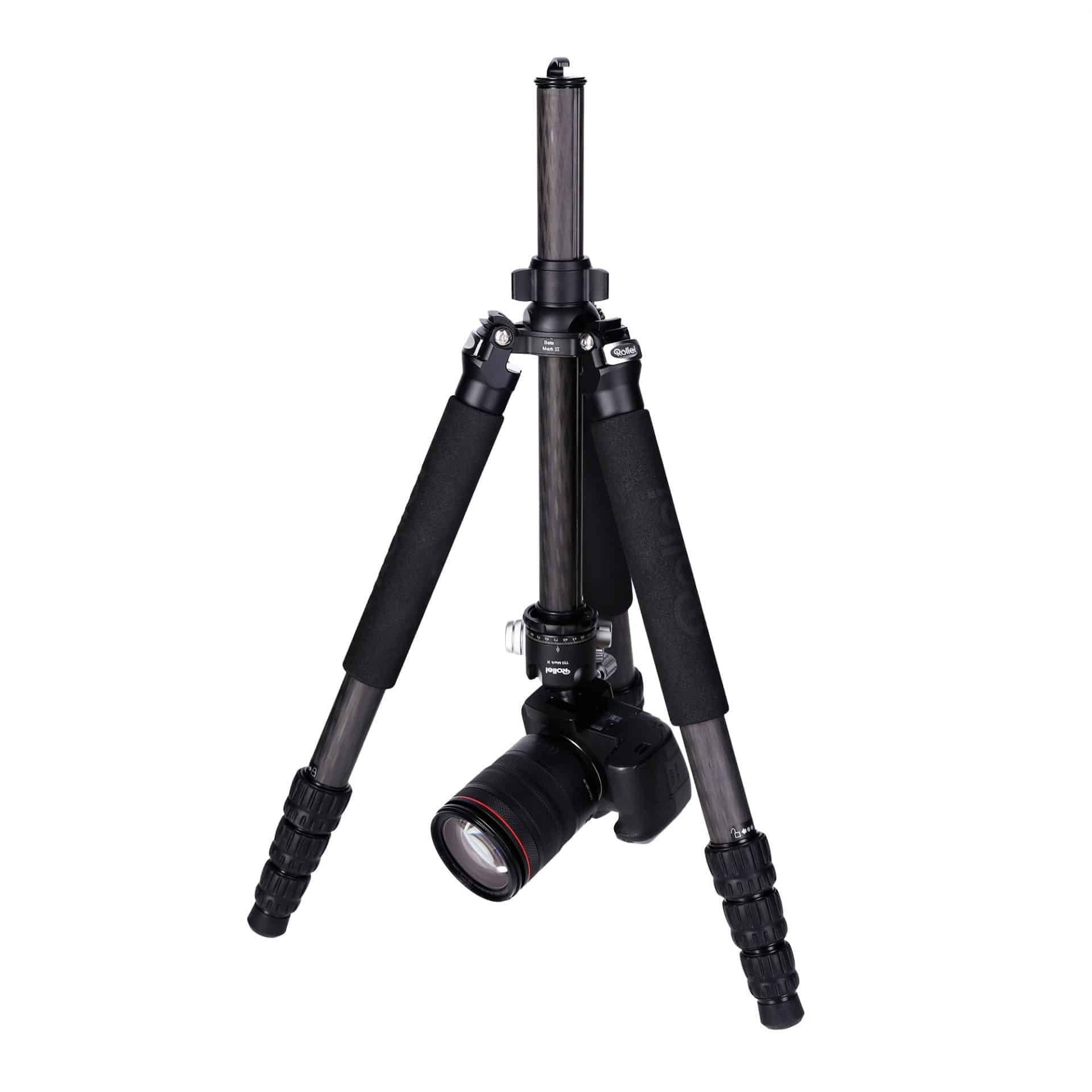 Produktfoto des Rock Solid Beta Mark III vor weißem Hintergrund mit umgekehrter Mittelsäule