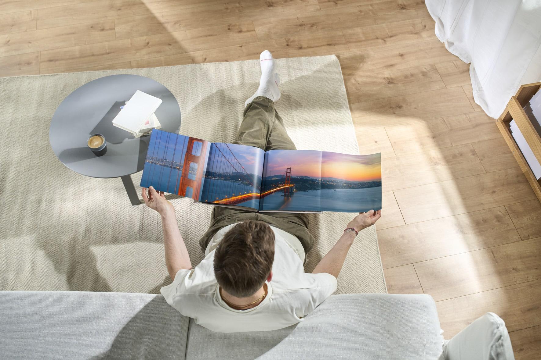 CEWE Fotobuch Panoramaseite